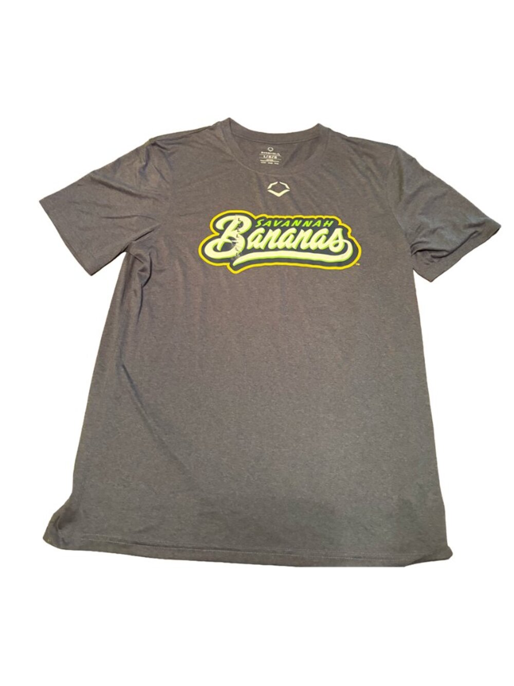 Savannah Bananas Men’s Shirt Size L NWT EvoShield Baseball Banana Ball